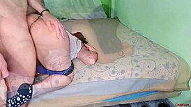 Hot amateur wife gets rough doggystyle in bedroom