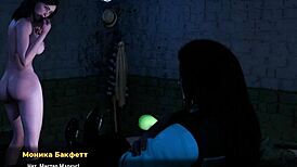 Anime Girl Spreads Legs in Fashion Business Episode 100