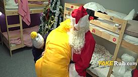 Christmas Gift Arrives Stuck In Tight Spots