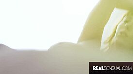 Hot sensual sex with stunning redhead babe, realsensual!