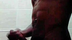 Shaved pussy gets a good stroke from a big cock