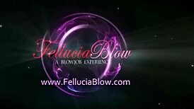 blowjob session on the stairs with a redhead 😈