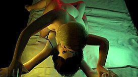 Lesbians Go Wild with Strap-On Dildo in Hot 3D Action!