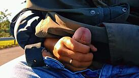 hotwife safada, i jerked off on road, oops