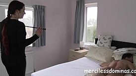 Gorgeous Goddess Sophia Whips Brutally