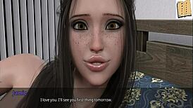 Hot Brunette Deepthroats Big Cock in Homemade Game!