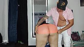 Discovering My Stepsister’s Exotic Dance Talent with a Blowjob. She Rides Me Hard Showing Her Skills.