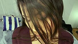 Cheating Brunette Sucks And Fucks Stranger - Meana Wolf's Bad Girlfriend Tale