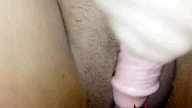 Hot Couple Feels Intense Pleasure Experimenting With Toys Before Passionate Sex