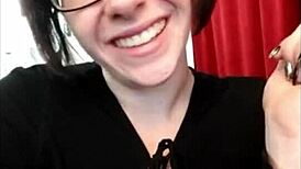 big tiddy goth girlfriend gets humiliated in sexting compilation with dildo and nude pics