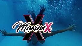 Brunette Nyssa Nevers Shines in Steamy Solo Scene