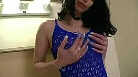 Suma Teases with Naughty POV Handjob, Petite Brunette Undresses Playfully