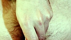 i'm toying and fingering my hairy hole up close with intense pleasure