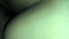 Couple fucks ass with monster cock in car