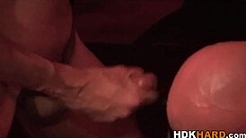 wow! bears get slammed with huge dildo in extreme fisting action. it's wild!