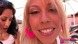 Banging big tit anal slut bridgette b in threesome