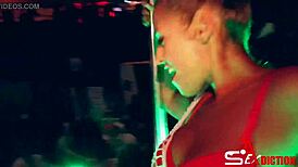 I Can’t Stop Watching These Dancing Girls at Seb-2014. Double Show Madness!