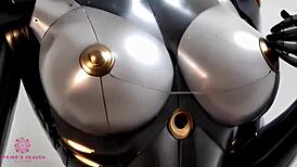 big titted sex robot waiting for your cum, dude! 💦