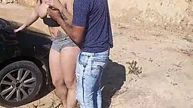 Tire puncture leads to unexpected help