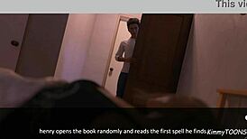 The spell book pt 2- slutty house wife tease big cocks in the neighborhood?