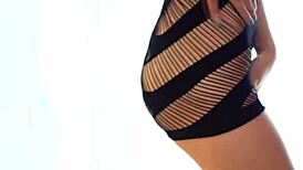 Asian girl next door shows off sexy curves in Rosi video ep 7