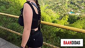 Horny Cosplayer Walks Alone Craving Big Cocks in Public