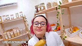 I Watched Ursula's Kinky Fruit Blowjob Demo Turn Into Passionate POV Sex