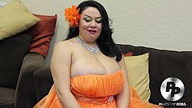 i-i mean, busty latina bbw julia juggs in that interview with plumper bts