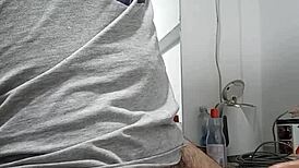 fuckin the security guy in the room lol 😏