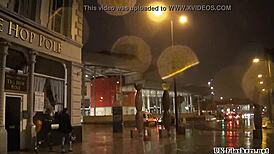 Fat British Amateur Emma Flashes Nude in Public Voyeur Scene