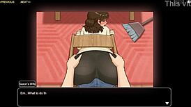 saxon's wife fucks in village?