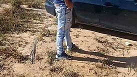 Tire puncture leads to unexpected help