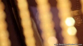 Exciting Indian Dance Moves Performed By Brunette Woman In Traditional Attire