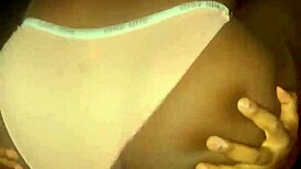 Close-up and personal look at my stepsister's horny pussy
