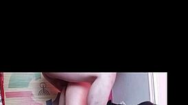 Damn! Watch this teen take deep doggy to anal creampie!