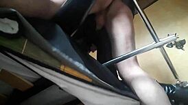 Laura XXX's Intense Blowjob and Pussy Fucking with Ring Gag