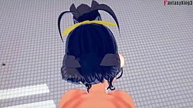 Akeno Asks For Sex In The Public Pool Hs Dxd Ntr Madness 4 Sheer Fantasyking3