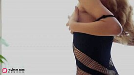 Asian girl next door shows off sexy curves in Rosi video ep 7