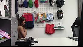 Hot Milf Shoplifter Christy Love Strict Cavity Search