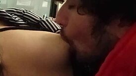 you sucking those small tits at the atm?