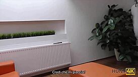 हंट4के ककौल्ड ने हॉट ब्लोंड गर्लफ्रेंड से पैसे कमाए पोव सेक्स में