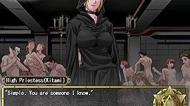 Detailed Playthrough of Bible Black's Infection Arc Featuring the High Priest's Fate in Part 1.