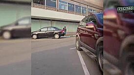 teacher invites student to hotel for masked blowjob