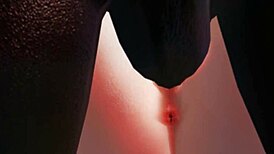 Miku begs for a big black cock?