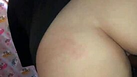 Watch this Latina teen riding her boyfriend's big black monster cock wet and wild