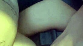 Driver Teases Until She Sucks Cock in Car