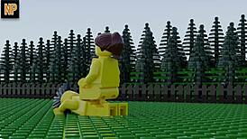 Oh yeah, lick that pussy and blowjob in lego porn!