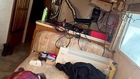 Beautiful Woman Teases with Big Hard Cock