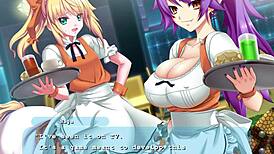 princess x fan disc ep20 visiting them at the cafe