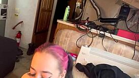 Beautiful Woman Teases with Big Hard Cock